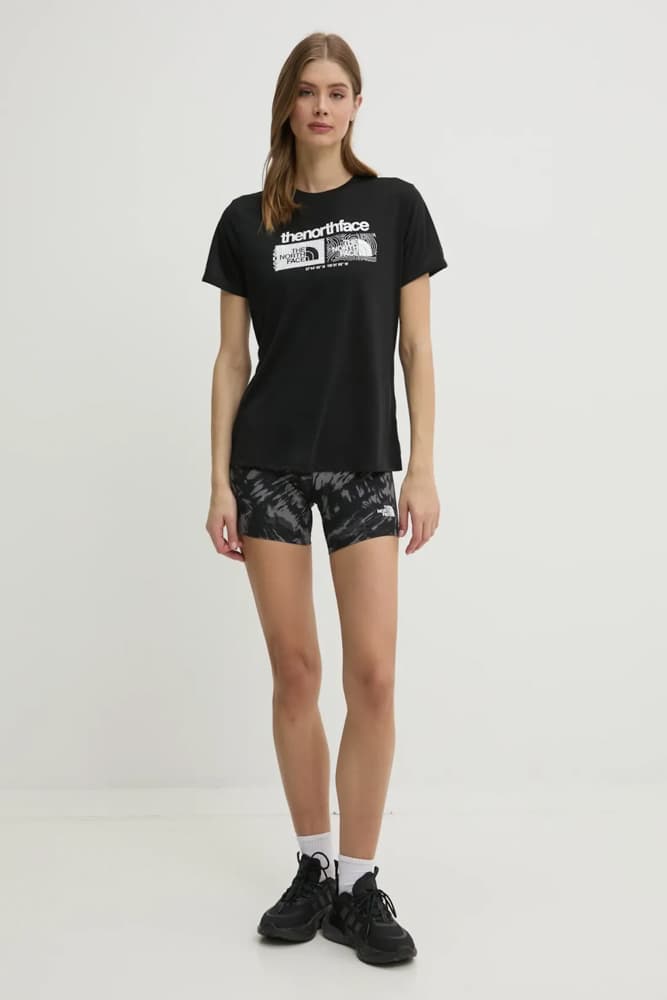 Γυναικείο Foundation Graphic T-shirt Μαύρο The North Face NF0A8BRZ-JK31