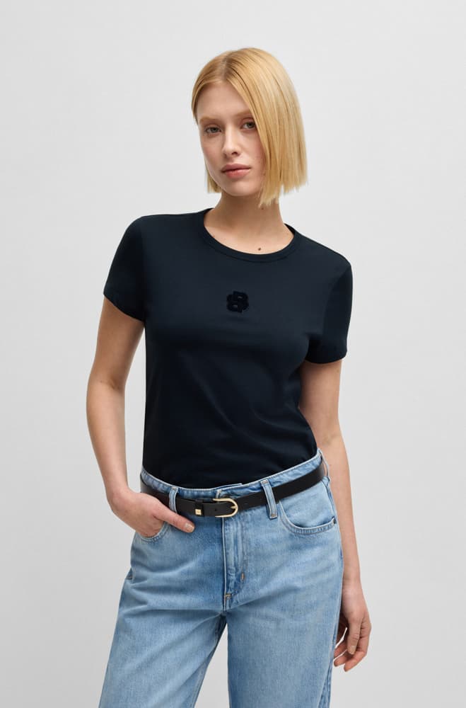 Γυναικείο Eventsa6 T-Shirt Navy Μπλε Boss 50534800-406