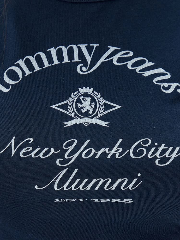 Γυναικείο Crest NYC T-shirt Navy Μπλε Tommy Jeans DW0DW20323-C1G
