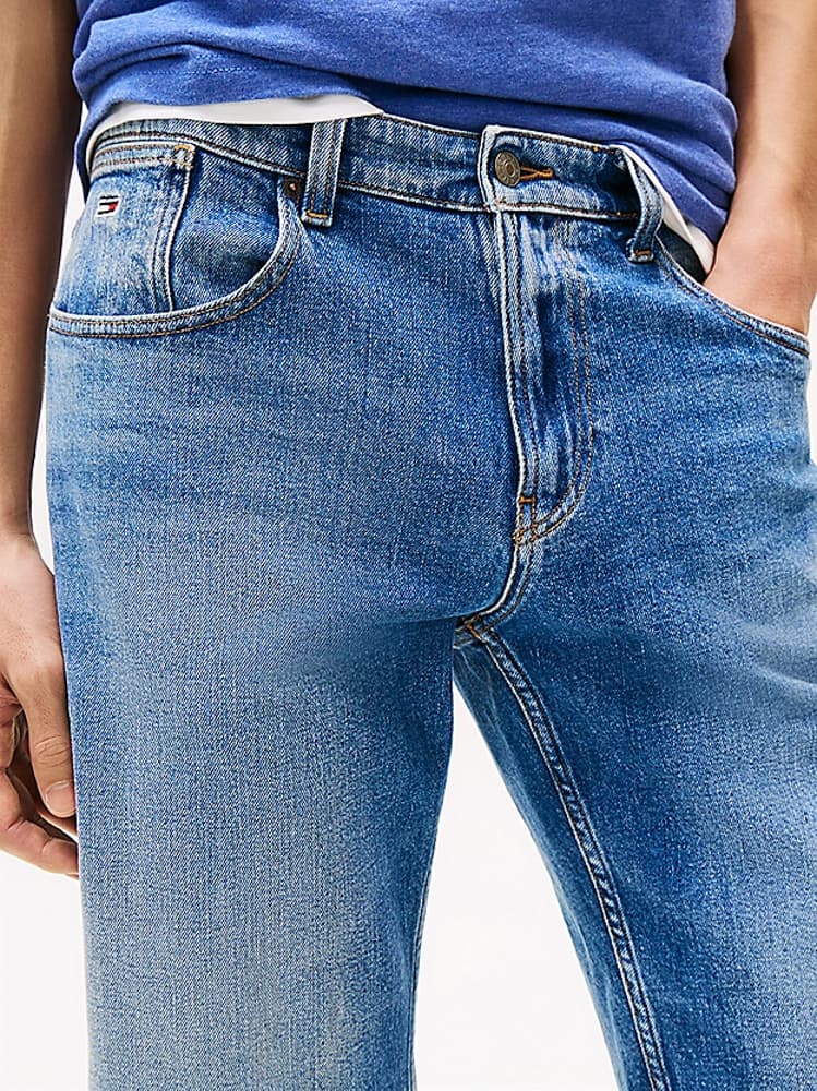 Ανδρική Ronnie Τζιν Βερμούδα Μπλε Tommy Jeans DM0DM20961-1A5