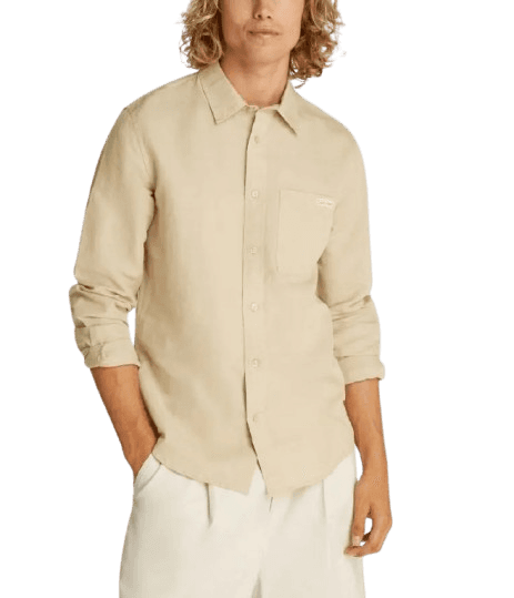Men's Shirts Calvin Klein Beige