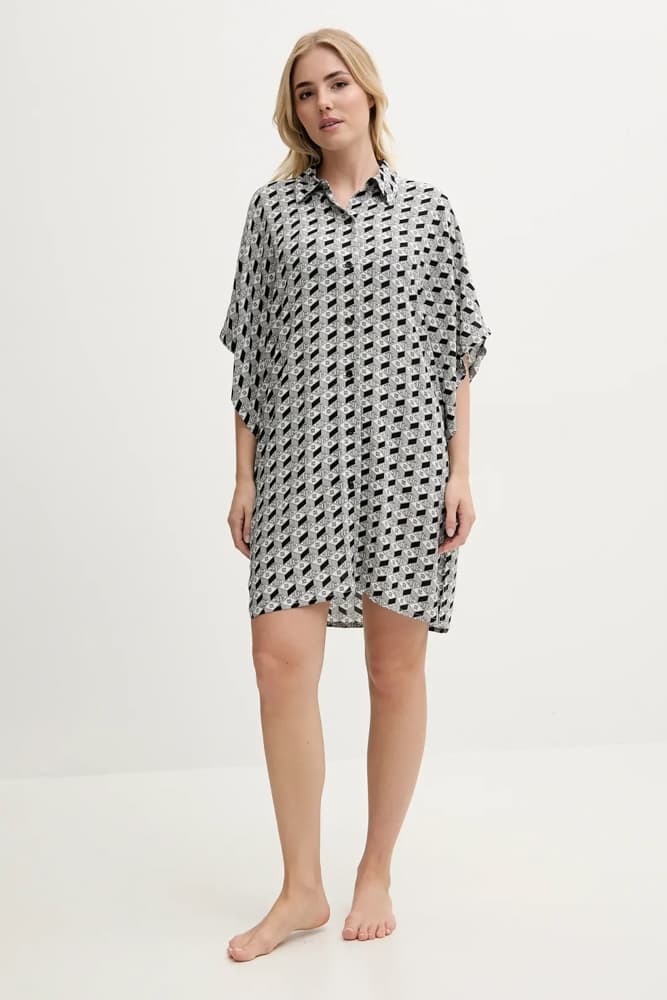 Γυναικείο Bonie Φόρεμα-Πουκαμίσα Μαύρο Hugo 50515787-963