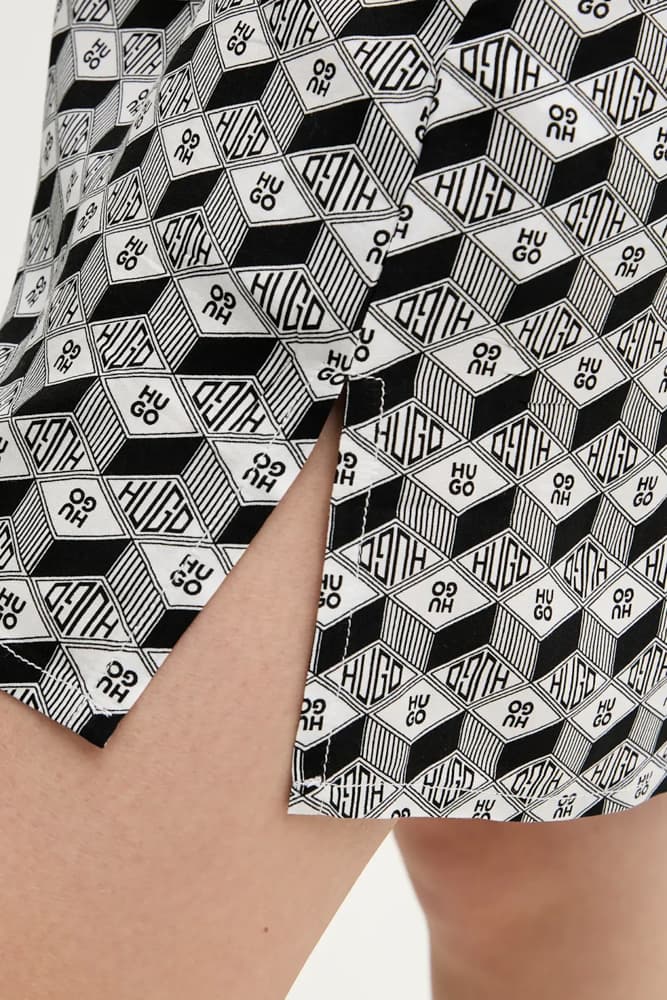 Γυναικείο Bonie Φόρεμα-Πουκαμίσα Μαύρο Hugo 50515787-963