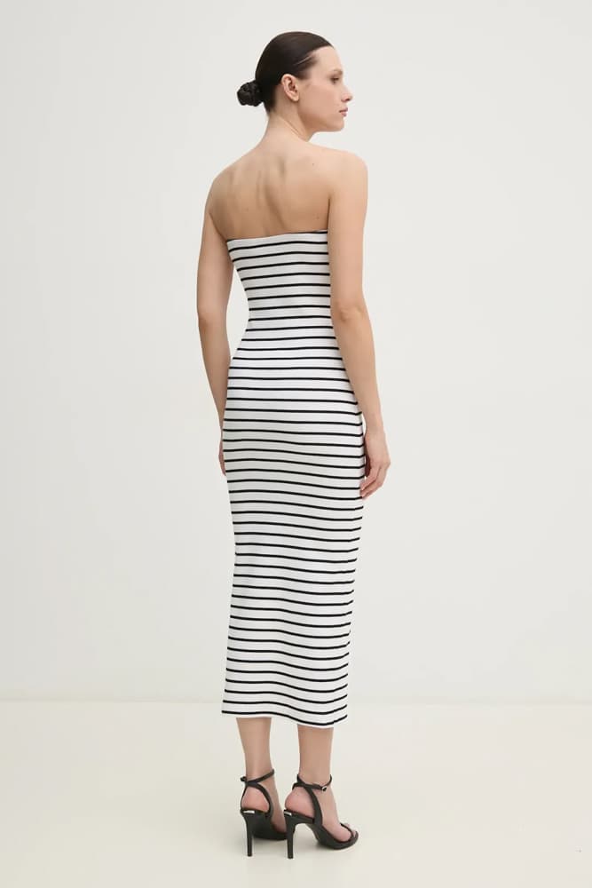 Γυναικείο Ριγέ Αμάνικο Φόρεμα Calvin Klein J20J225263-0K4