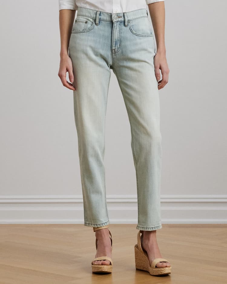 Γυναικείο Relaxed Tapered Τζιν Ralph Lauren 200963849001-400