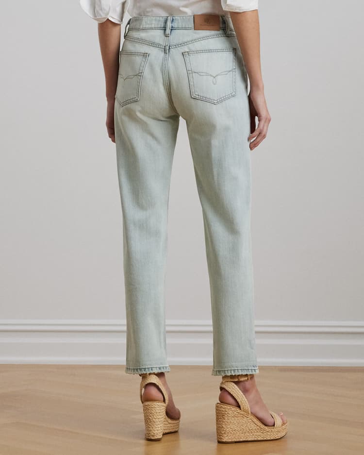 Γυναικείο Relaxed Tapered Τζιν Ralph Lauren 200963849001-400