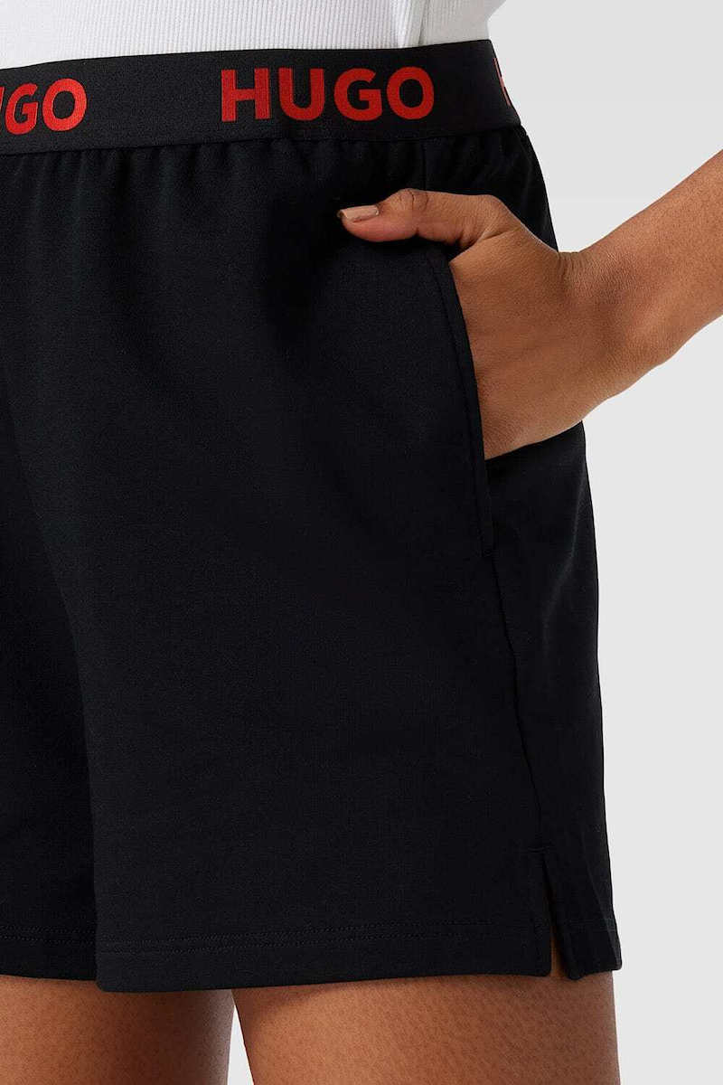 Γυναικείο Sporty Logo Shorts Μαύρο Hugo 50520498-001