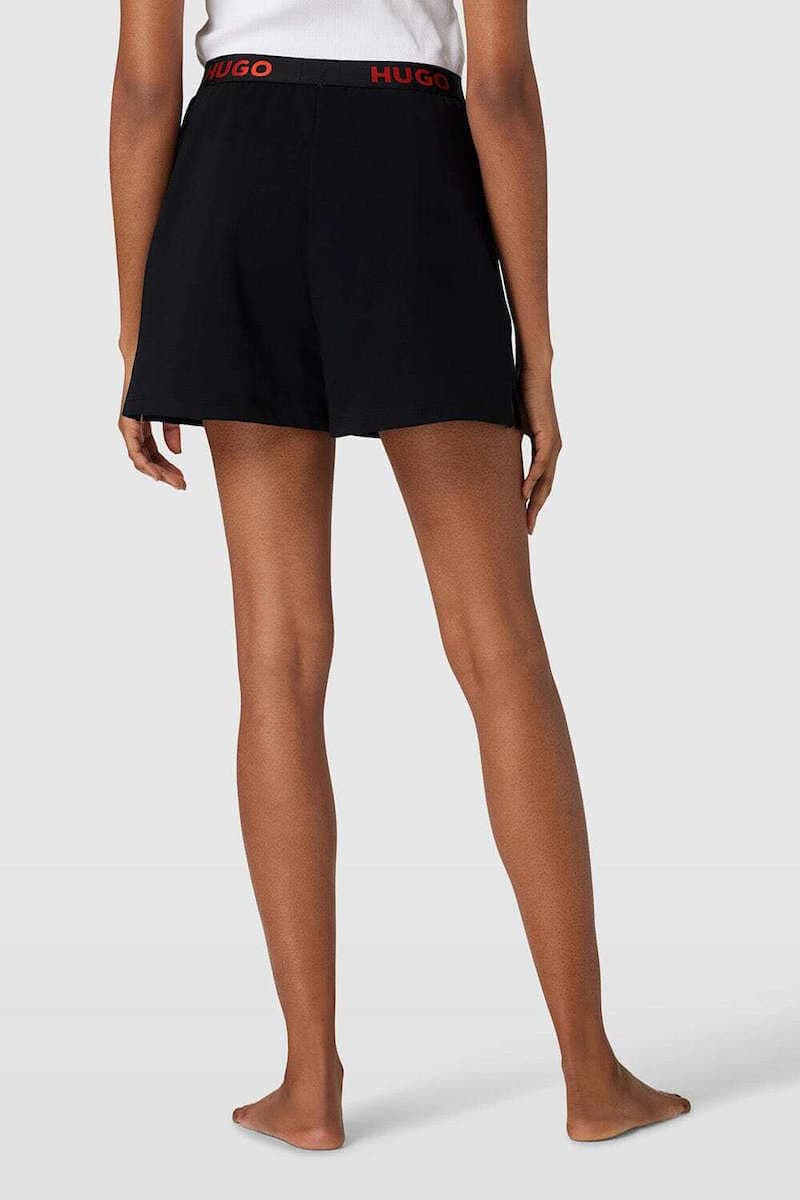 Γυναικείο Sporty Logo Shorts Μαύρο Hugo 50520498-001