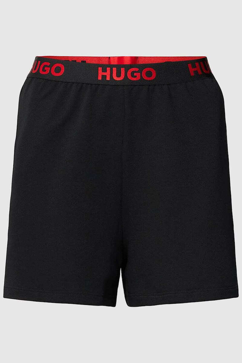 Γυναικείο Sporty Logo Shorts Μαύρο Hugo 50520498-001