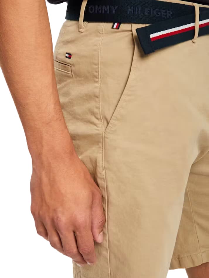 Ανδρική Βερμούδα Μπεζ Tommy Hilfiger MW0MW24874-RBT