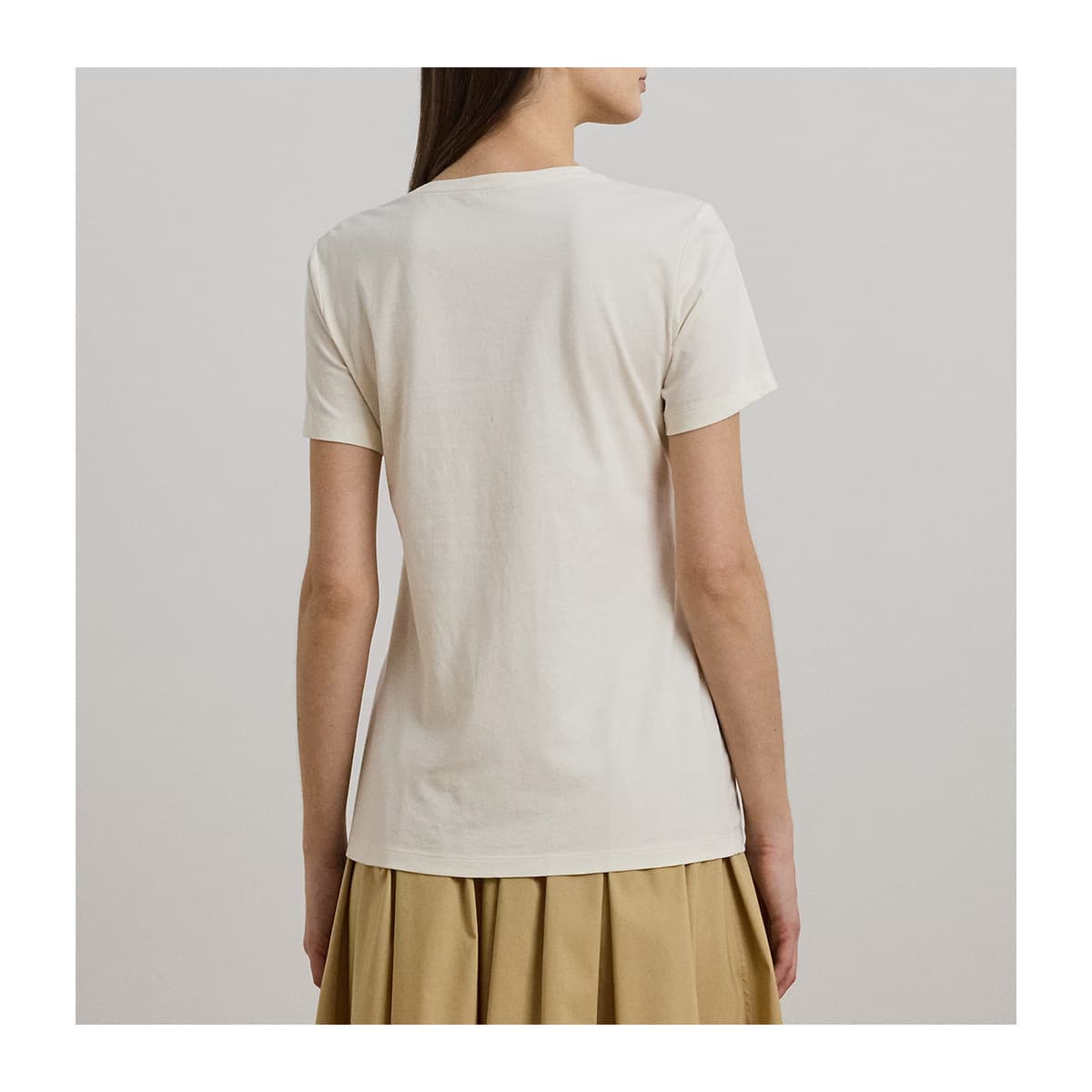 Γυναικείο Katlin T-shirt Εκρού Ralph Lauren 200963950001-101