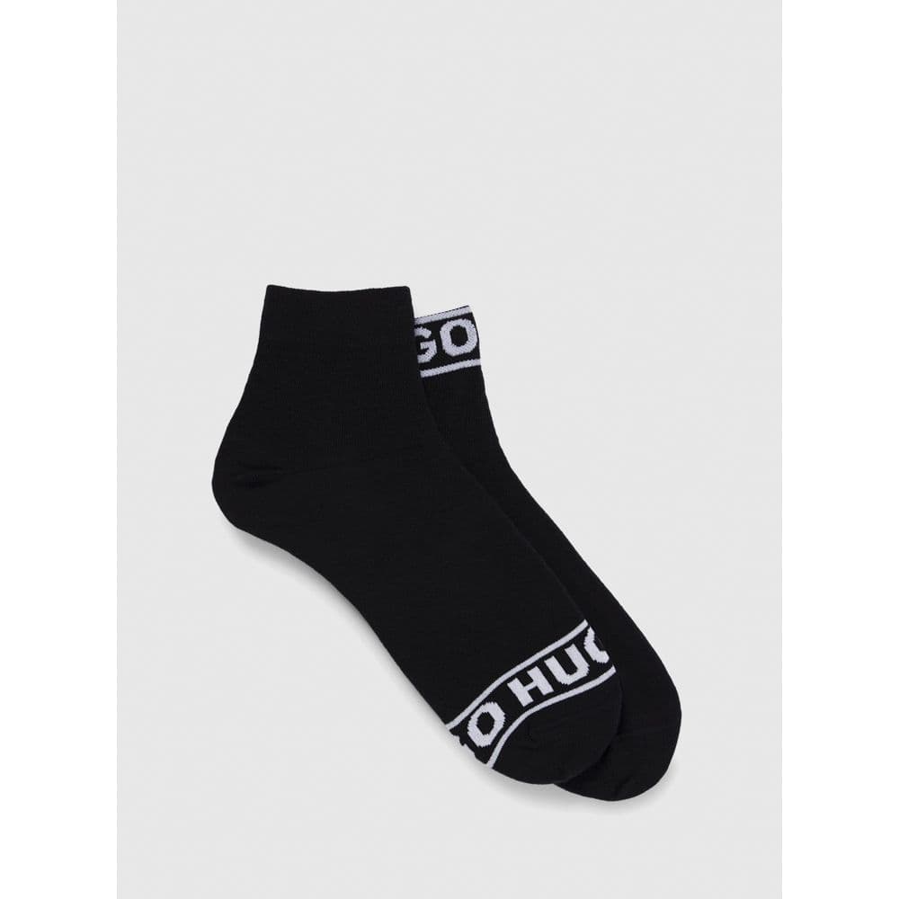 Γυναικείο Σετ Κάλτσες 2 Τεμαχίων Μαύρες Hugo 50469291-001