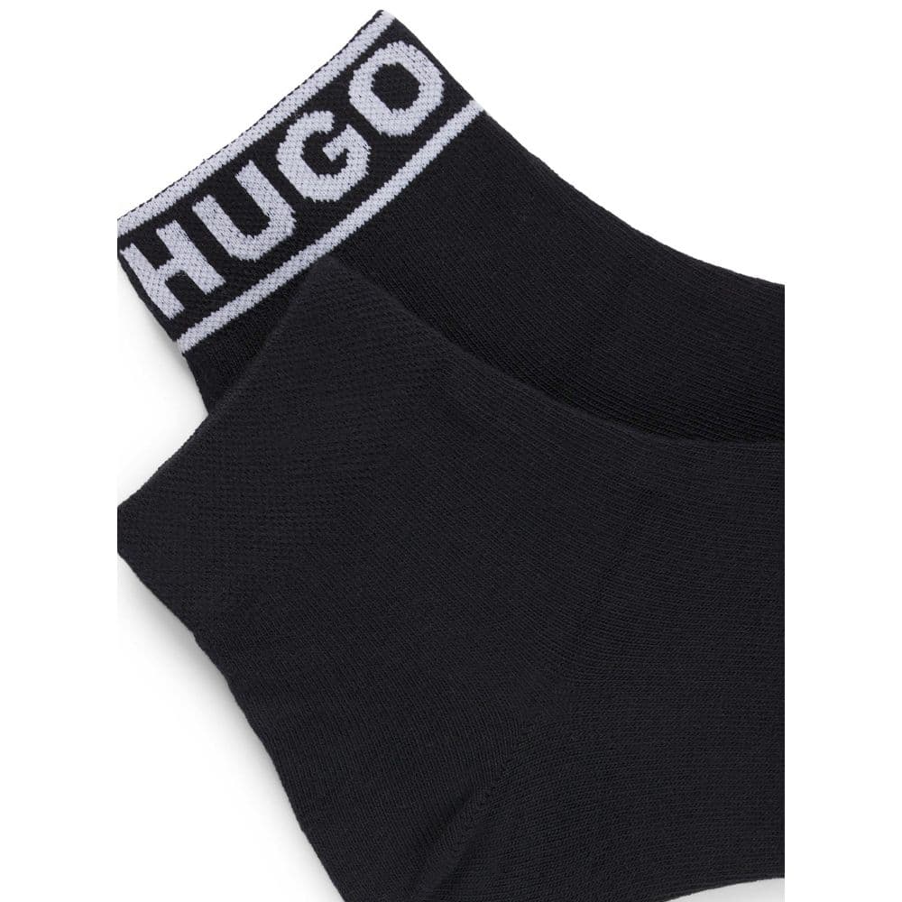 Γυναικείο Σετ Κάλτσες 2 Τεμαχίων Μαύρες Hugo 50469291-001