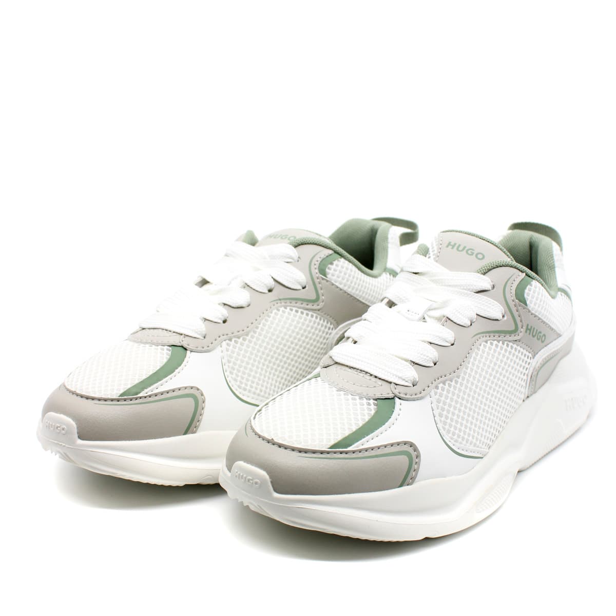 Γυναικεία Leon Runn mepu Sneakers Λευκά Hugo 50541578-133