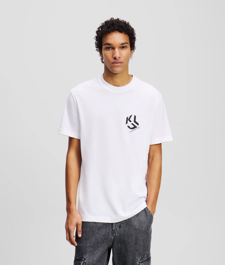 Men's T-Shirts Karl Lagerfeld White