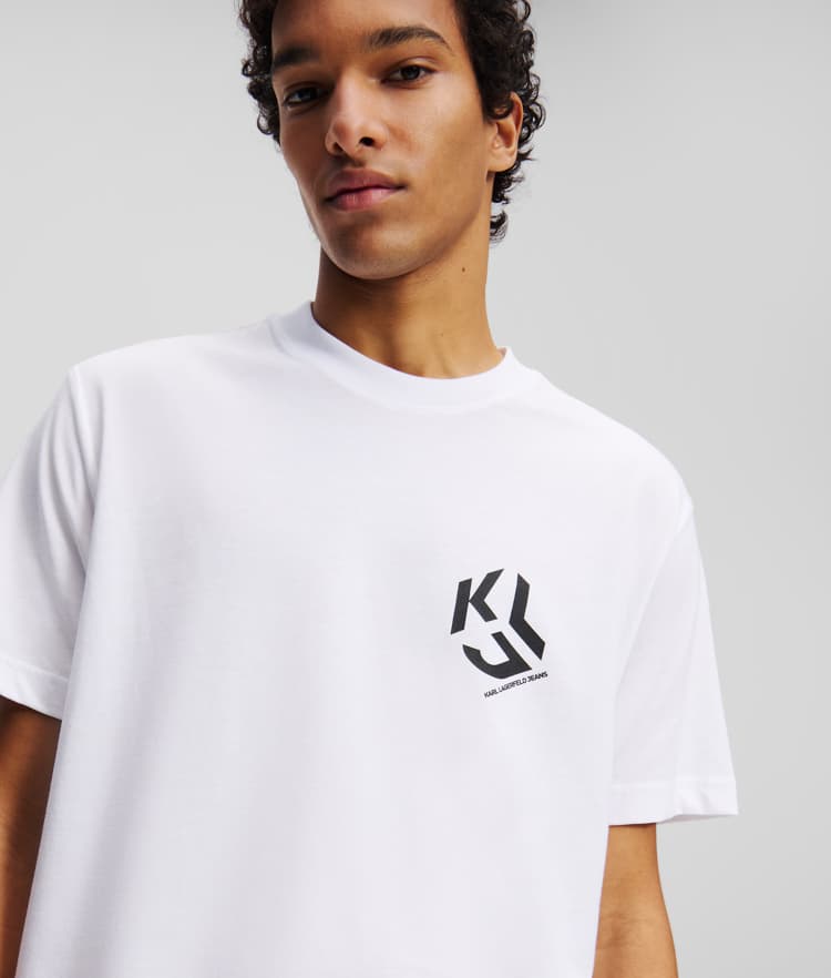 Men's T-Shirts Karl Lagerfeld White