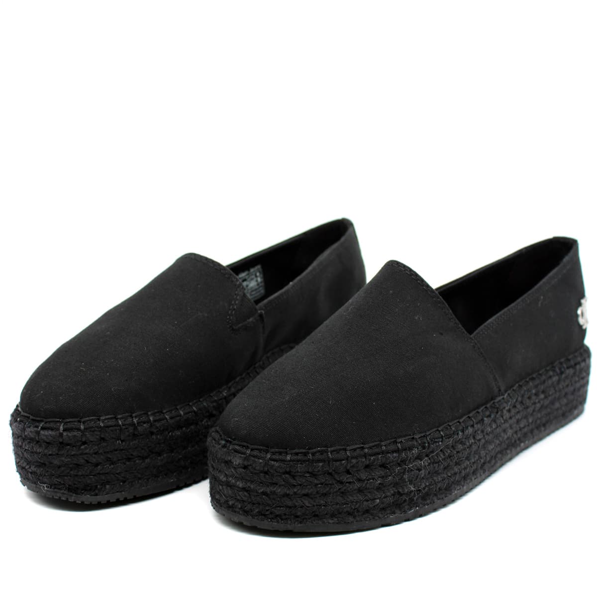 Γυναικείες Εσπαντρίγιες Μαύρες Calvin Klein YW0YW01737-0GJ