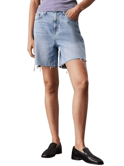 Γυναικεία Τζιν Βερμούδα Μπλε Calvin Klein J20J225155-1AA