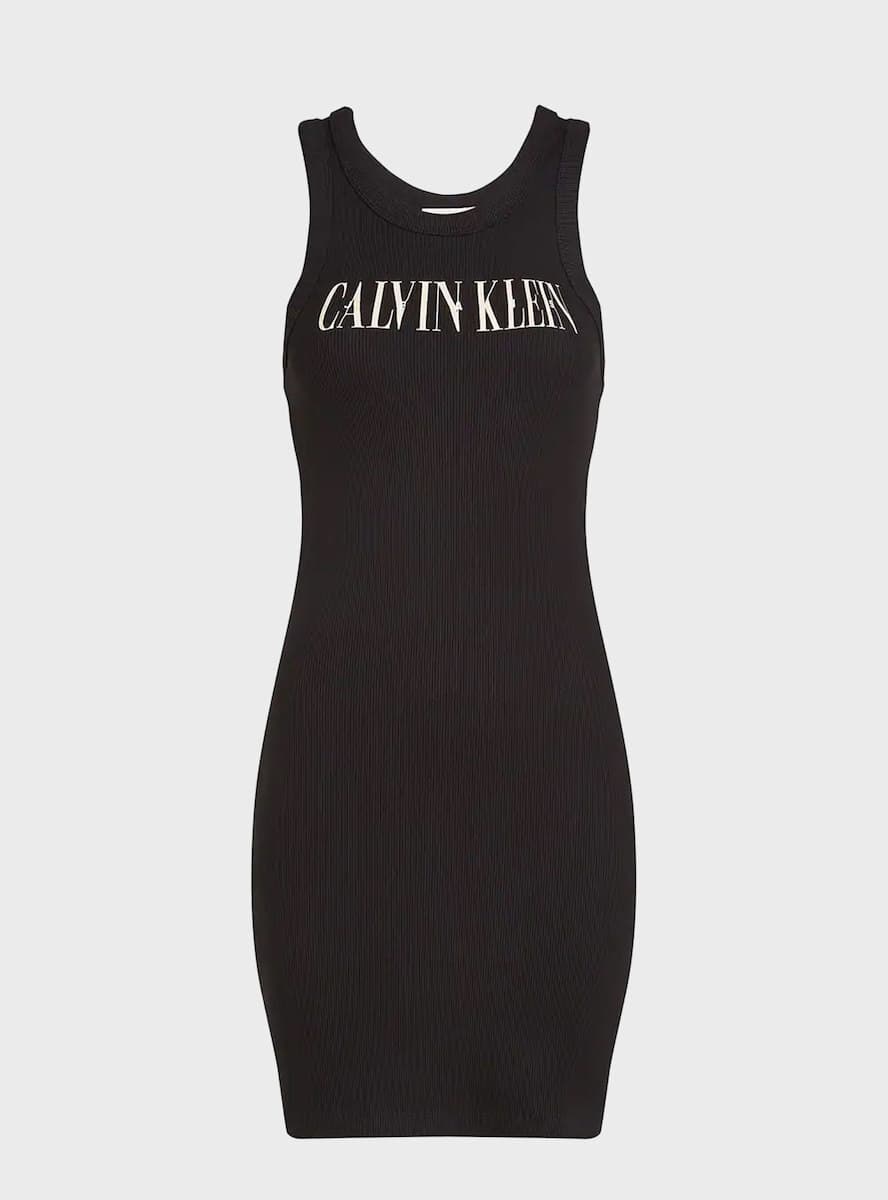Γυναικείο Varsity Φόρεμα Μαύρο Calvin Klein J20J225577-BEH