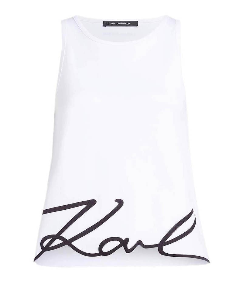 Women's Tops Karl Lagerfeld White