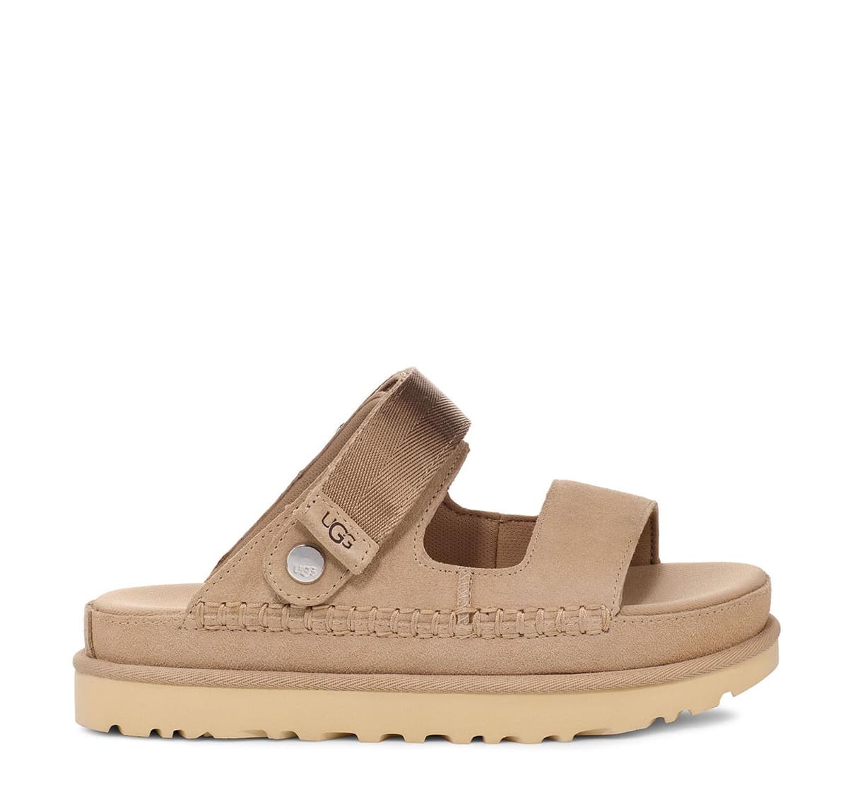 Goldenstar Glide Suede Leather Sandals Women Ugg