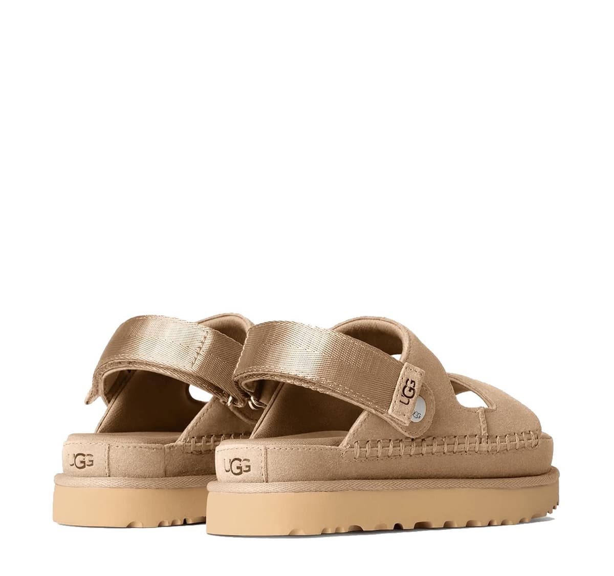 Goldenstar Glide Suede Leather Sandals Women Ugg