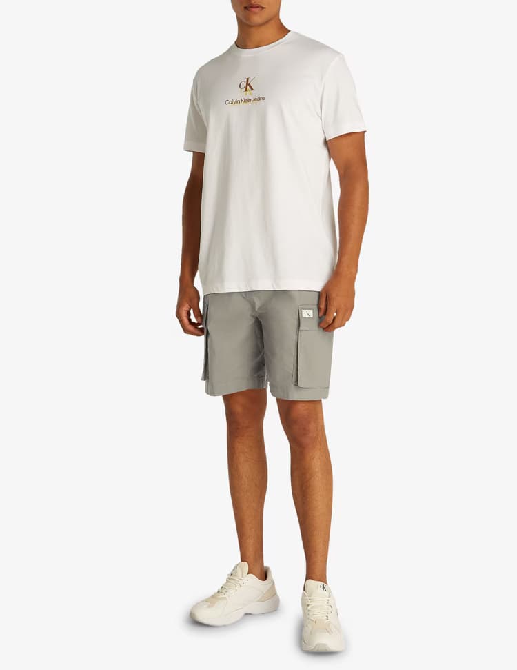 Ανδρική Cargo Βερμούδα Γκρι Calvin Klein J30J327376-PCZ