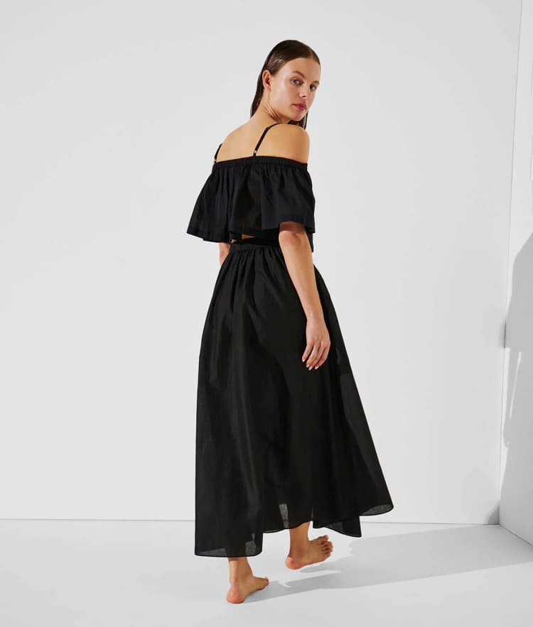 Γυναικεία K/Signature Φούστα Μαύρη Karl Lagerfeld A2W46043-999 Black