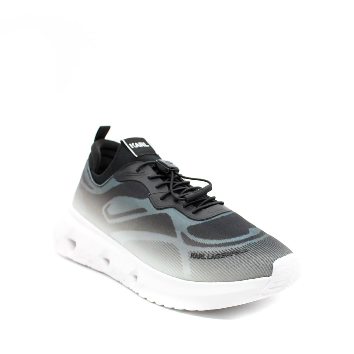 Ανδρικά K/Kite Run Sneakers Μαύρα Karl Lagerfeld KL54623-K01 Black