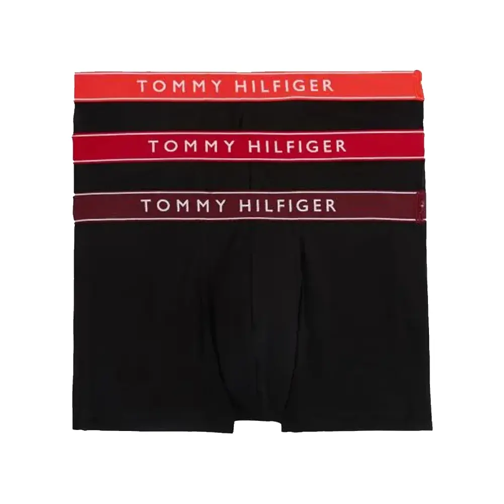 Ανδρικό Σετ Μπόξερ 3 Τεμαχίων Μαύρα Tommy Hilfiger UM0UM03457-0WI