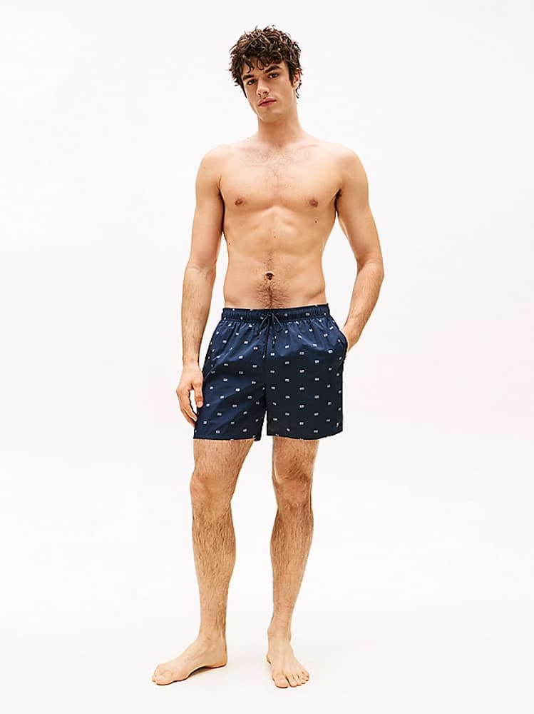 Prnted Medium Drawstring Swimshorts Men Tommy Hilfiger
