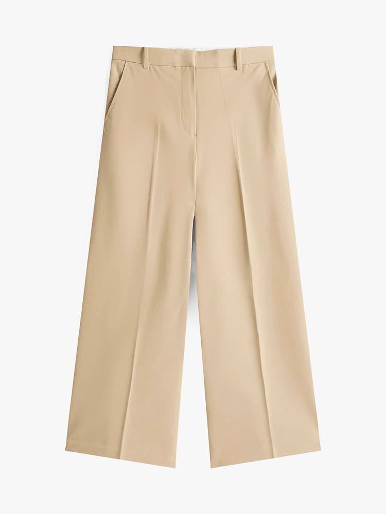 Γυναικείο Παντελόνι Μπεζ Tommy Hilfiger WW0WW45463-AEG