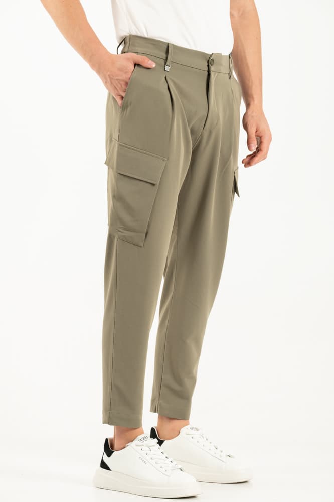 Ανδρικό Παντελόνι Λαδί Vittorio BELLAGIOP-OLIVE