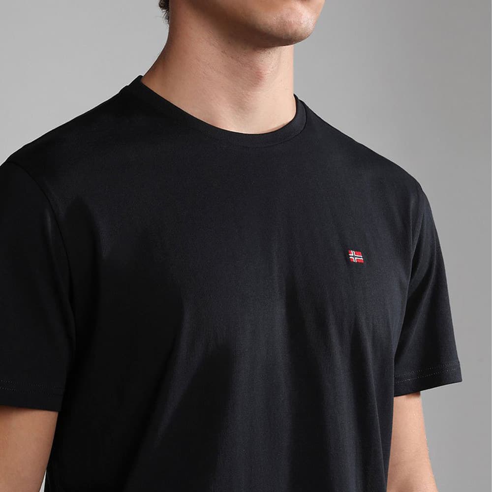 Ανδρικό Salis T-shirt Μαύρο Napapijri NP0A4H8D-0411