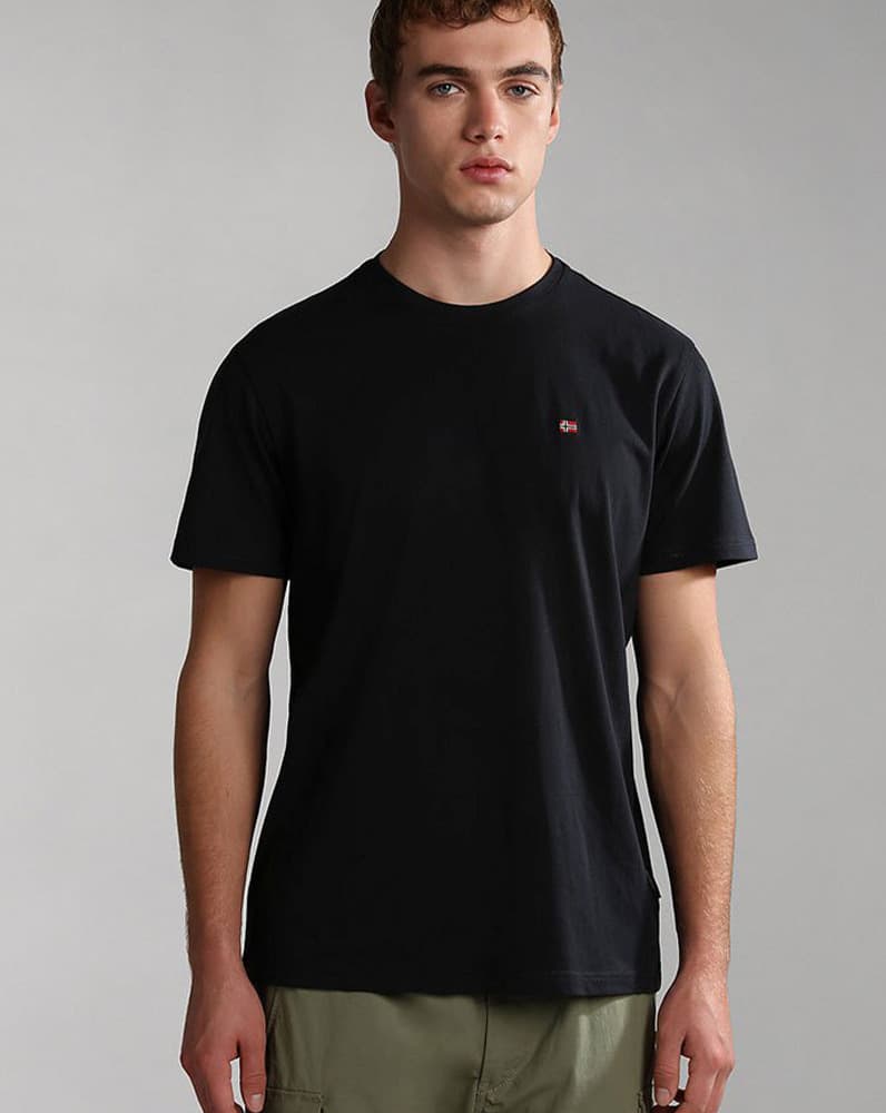 Ανδρικό Salis T-shirt Μαύρο Napapijri NP0A4H8D-0411