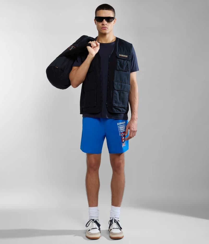 Ανδρικό Salis T-shirt Navy Μπλε Napapijri NP0A4H8D-1761