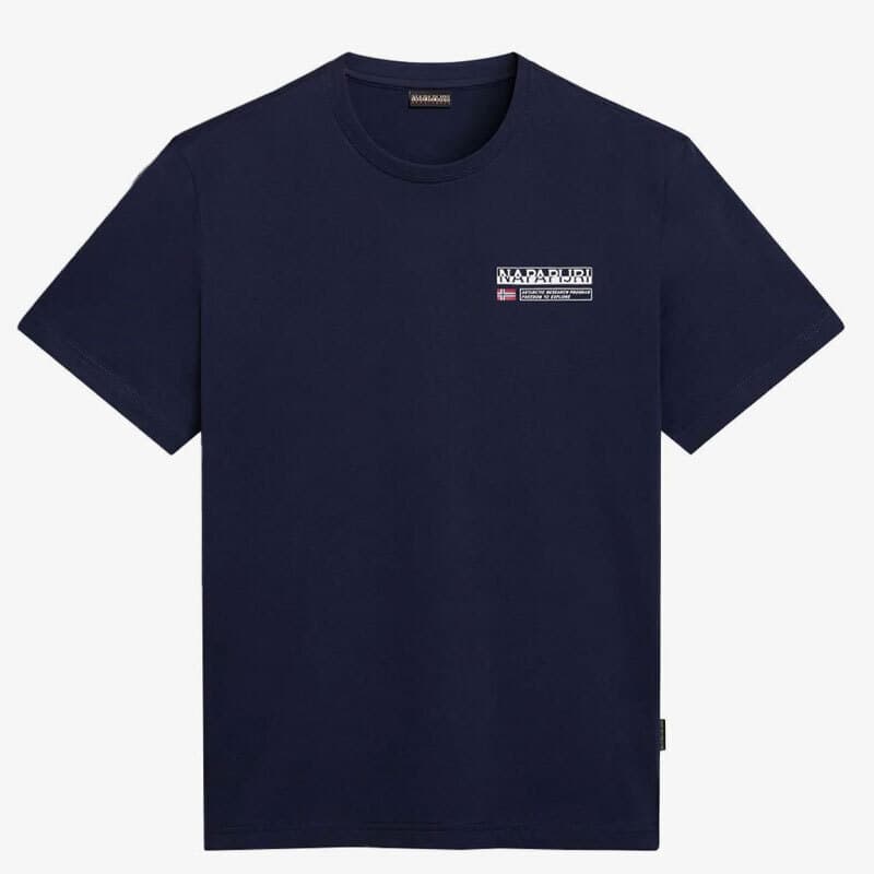 Ανδρικό S-Kasba T-shirt Navy Μπλε Napapijri NP0A4HQQ-1761