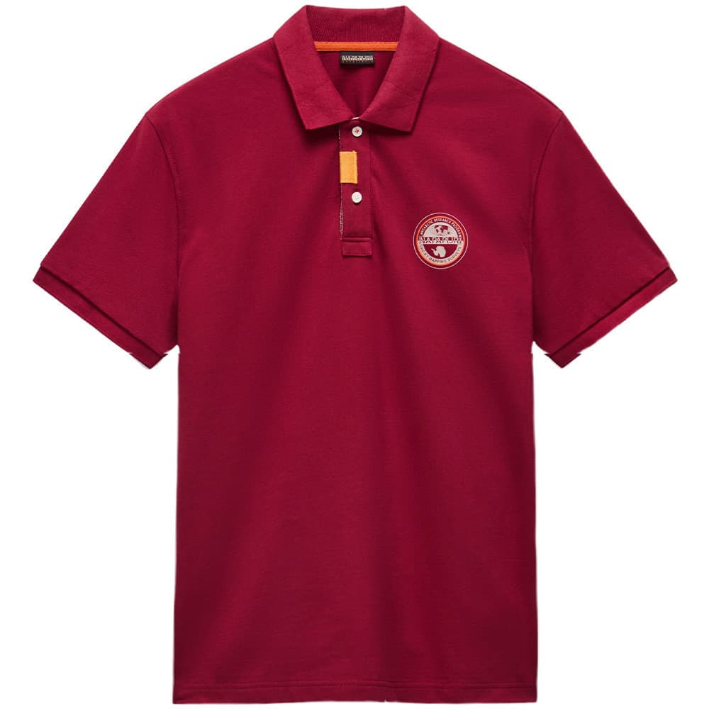 Ανδρικό E-Clanis Polo Μπορντό Napapijri NP0A4ID3-R1E1