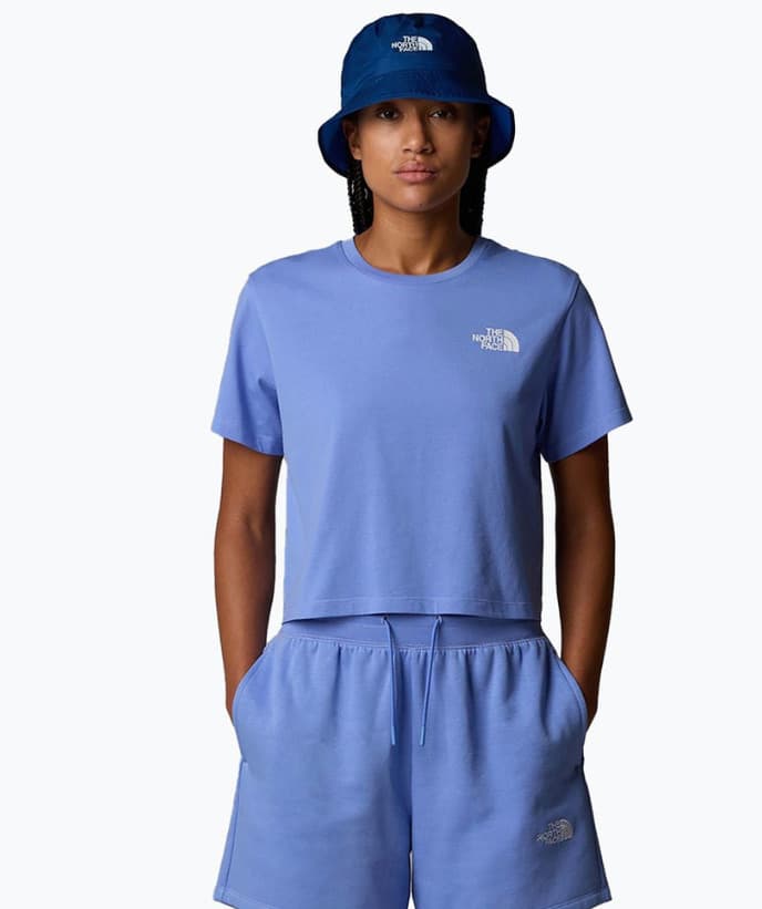 Γυναικείο Simple Dome T-shirt Γαλάζιο The North Face NF0A87U4-0YI1