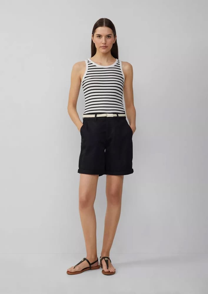 Γυναικείο Σορτς Μαύρο S.Oliver 2161341-9999