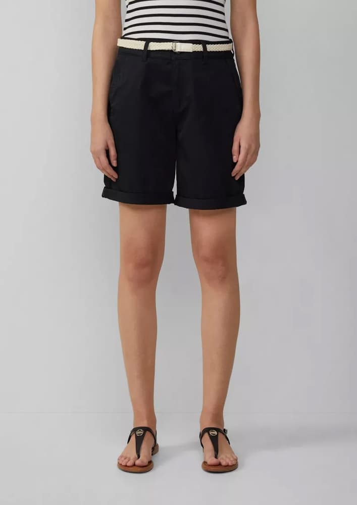 Γυναικείο Σορτς Μαύρο S.Oliver 2161341-9999