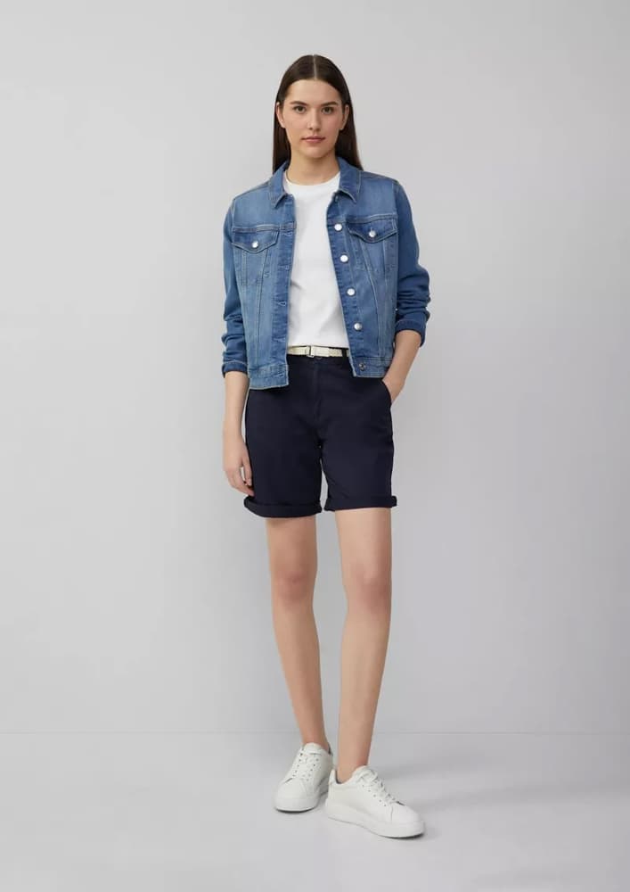 Γυναικείο Σορτς Navy Μπλε S.Oliver 2161341-5959