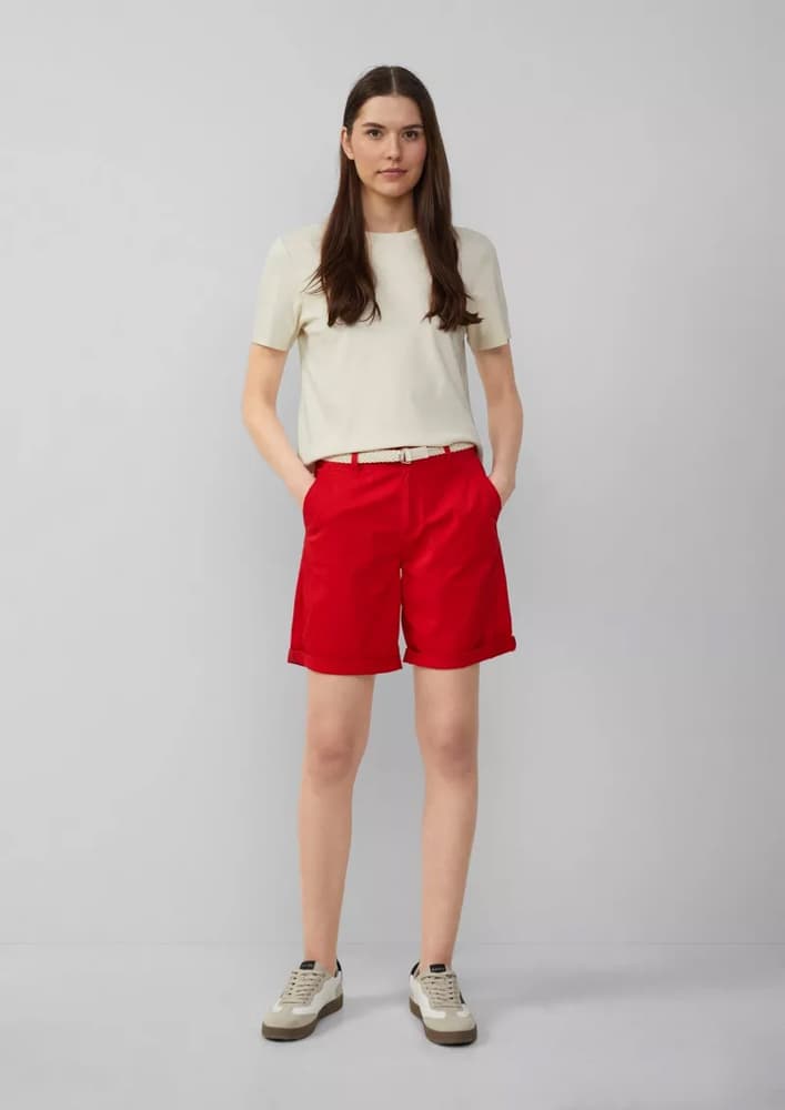 Γυναικείο Σορτς Κόκκινο S.Oliver 2161341-3090