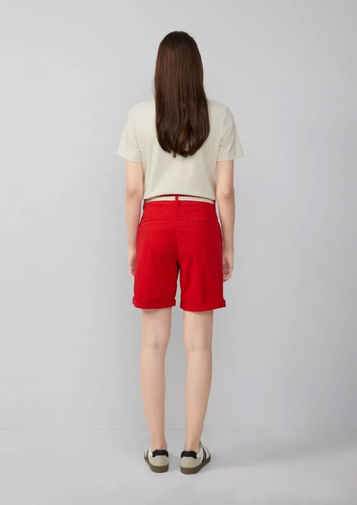 Γυναικείο Σορτς Κόκκινο S.Oliver 2161341-3090