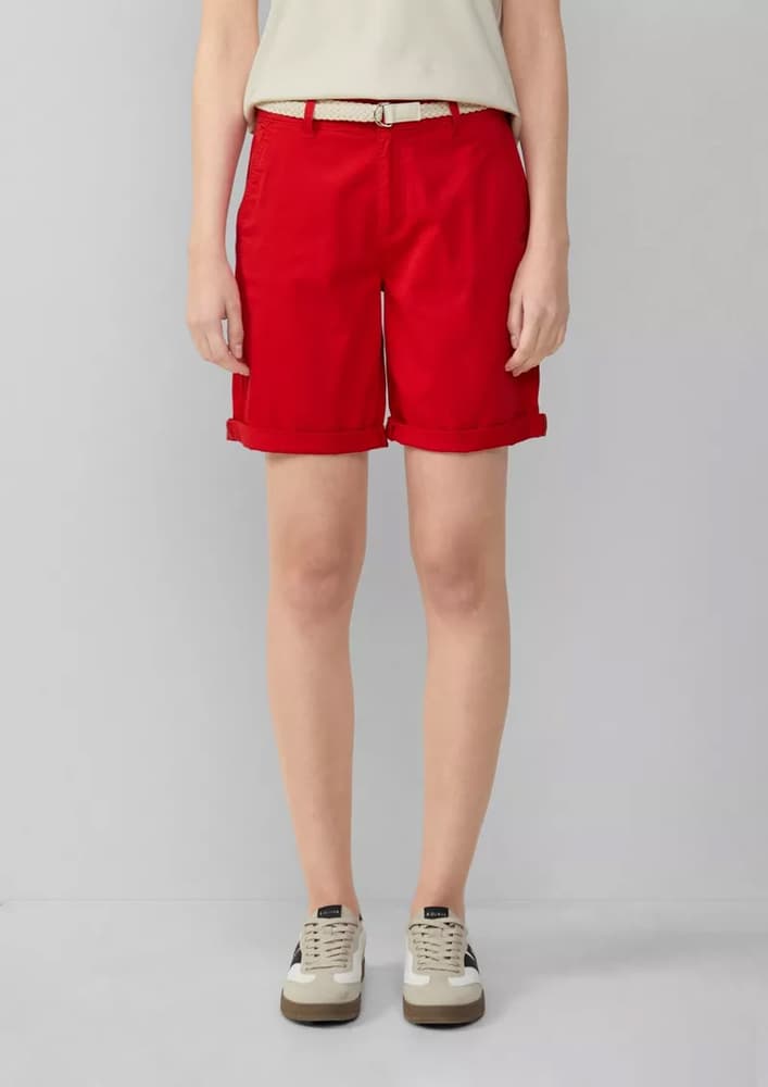 Γυναικείο Σορτς Κόκκινο S.Oliver 2161341-3090