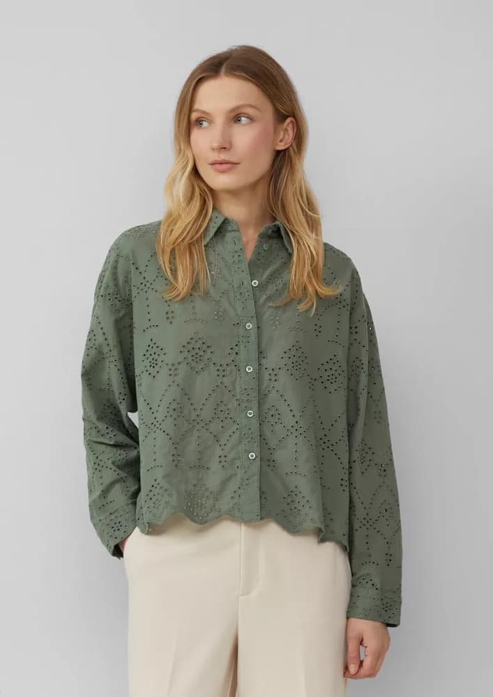 Γυναικείο Πουκάμισο Λαδί S.Oliver 2166925-7369