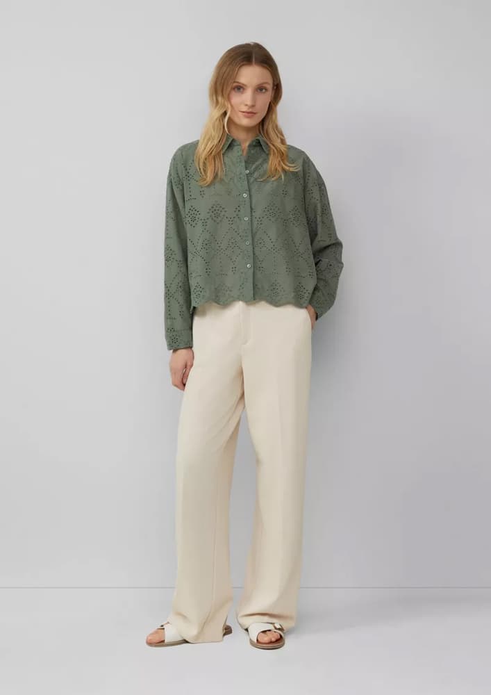 Γυναικείο Πουκάμισο Λαδί S.Oliver 2166925-7369