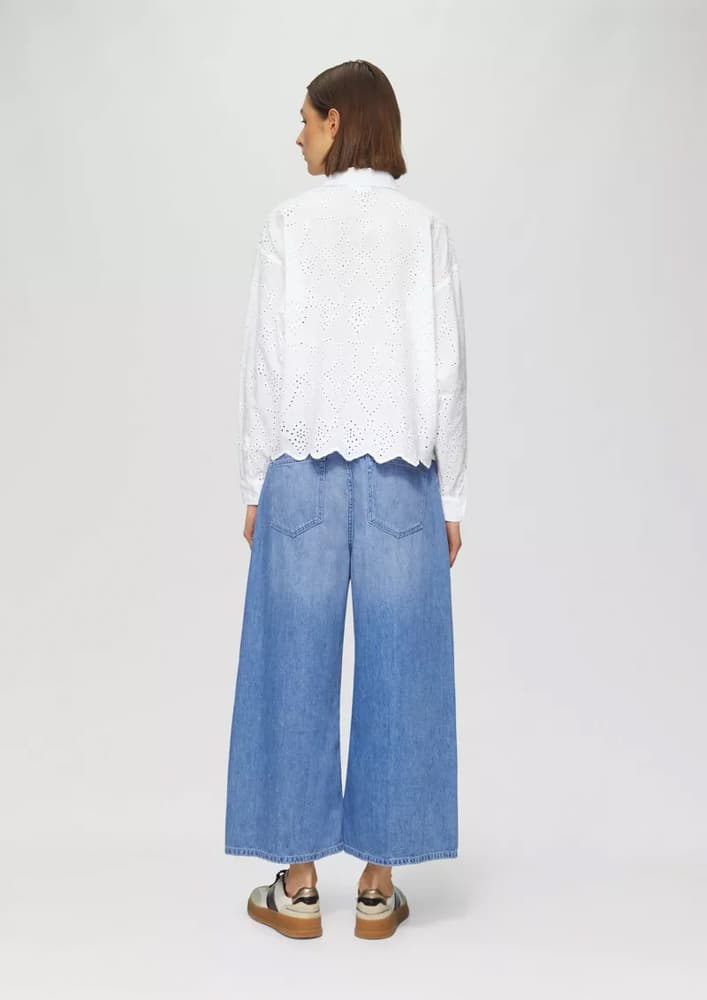 Γυναικείο Πουκάμισο Λευκό S.Oliver 2166925-0100