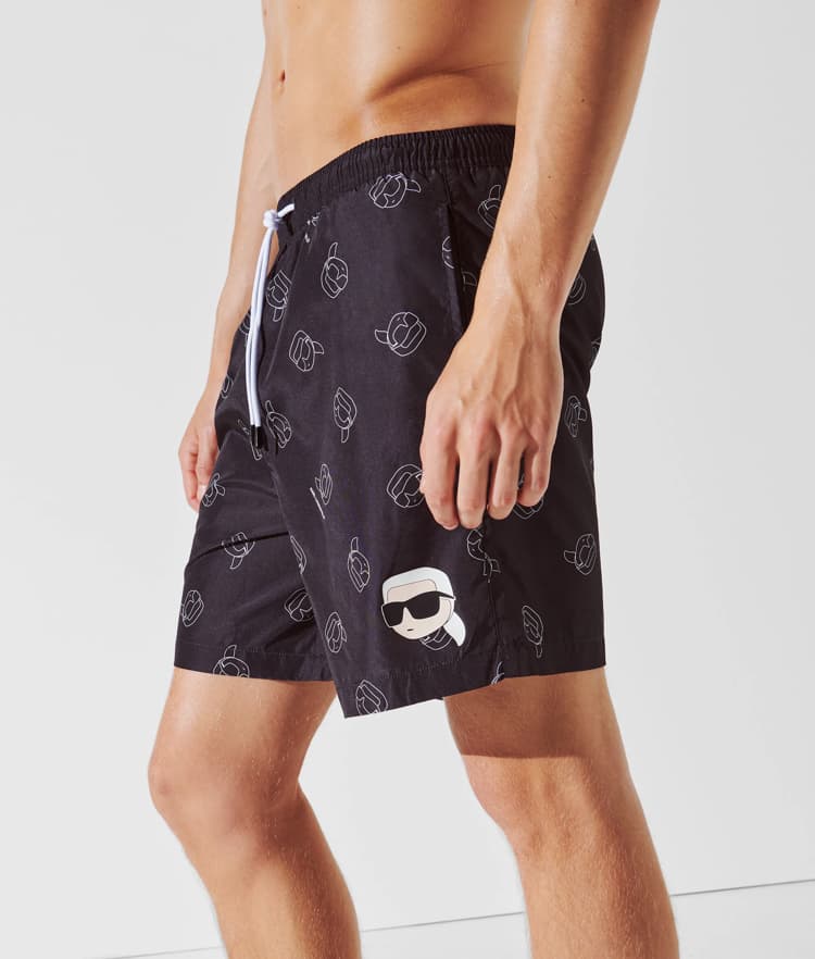 Men's Swimwear Karl Lagerfeld Black