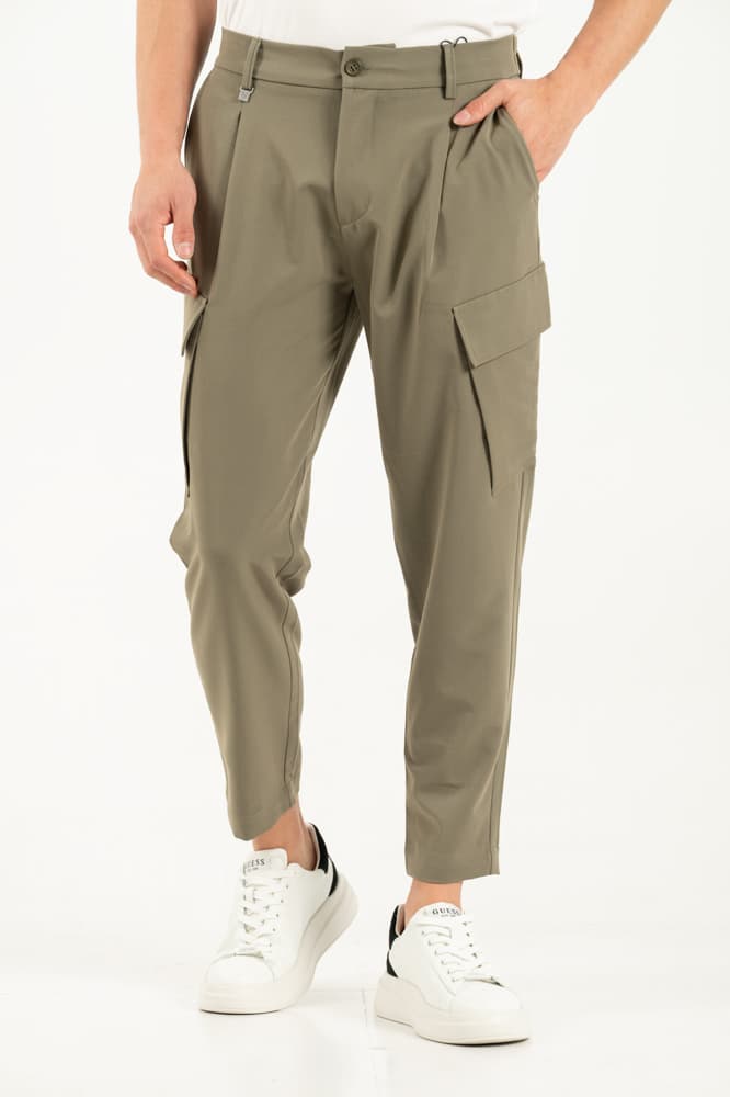 Ανδρικό Παντελόνι Λαδί Vittorio BELLAGIOP-OLIVE